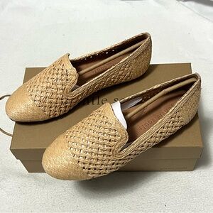 gentle souls eugene raffia Loafer New Size 7.5 Boho sep sale
